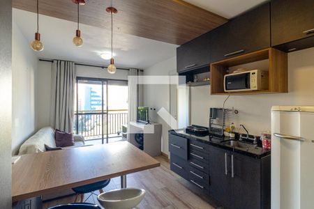 Sala de apartamento para alugar com 1 quarto, 38m² em Campos Elíseos, São Paulo