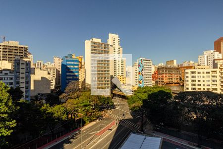 Vista do Quarto de apartamento para alugar com 1 quarto, 38m² em Campos Elíseos, São Paulo