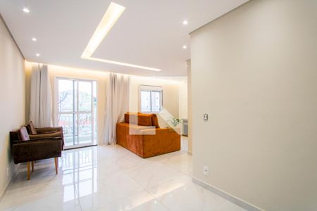 Sala de apartamento à venda com 1 quarto, 54m² em Vila Leopoldina, Santo André