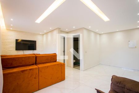 Sala de apartamento à venda com 1 quarto, 54m² em Vila Leopoldina, Santo André