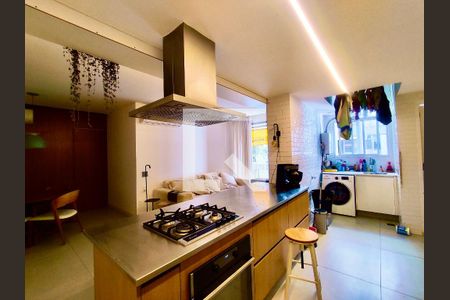 Cozinha americana  de apartamento à venda com 2 quartos, 84m² em Gávea, Rio de Janeiro