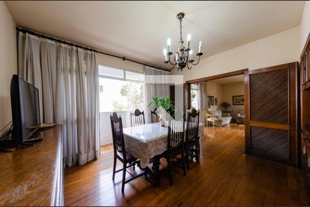 Sala de jantar de apartamento à venda com 4 quartos, 176m² em Cidade Jardim, Belo Horizonte