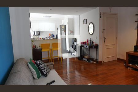 Sala de apartamento à venda com 4 quartos, 129m² em Vila Clementino, São Paulo