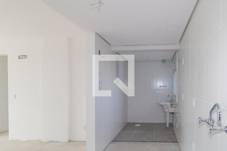 Cozinha e Área de Serviço de apartamento à venda com 3 quartos, 90m² em Vila Ipiranga, Porto Alegre