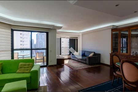 Sala de apartamento à venda com 2 quartos, 127m² em Santo Amaro, São Paulo