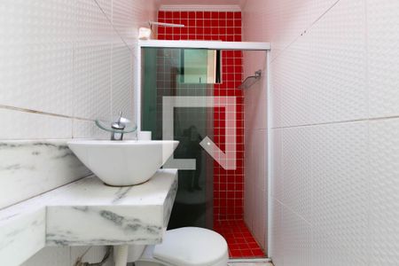 Casa para alugar com 285m², 3 quartos e 6 vagas Casa para alugar com 285m², 3 quartos e 6 vagasBanheiro da Suíte 3