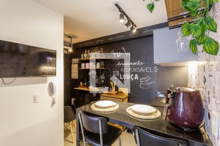 Studio para alugar com 28m², 1 quarto e sem vaga Studio para alugar com 28m², 1 quarto e sem vagaCozinha