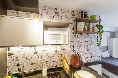 Studio para alugar com 28m², 1 quarto e sem vaga Studio para alugar com 28m², 1 quarto e sem vagaCozinha