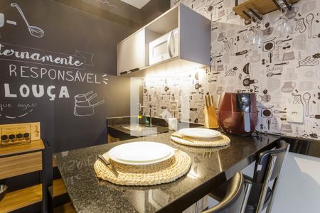 Studio para alugar com 28m², 1 quarto e sem vaga Studio para alugar com 28m², 1 quarto e sem vagaCozinha