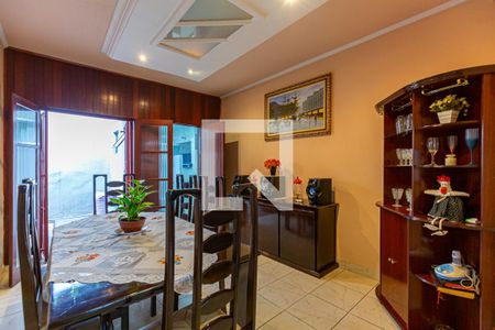 Sala de Jantar de casa à venda com 3 quartos, 294m² em Vila Gilda, Santo André