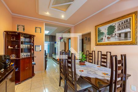 Sala de Jantar de casa à venda com 3 quartos, 294m² em Vila Gilda, Santo André