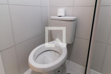 Detalhe do Banheiro de kitnet/studio para alugar com 1 quarto, 22m² em Vila Esperança, São Paulo