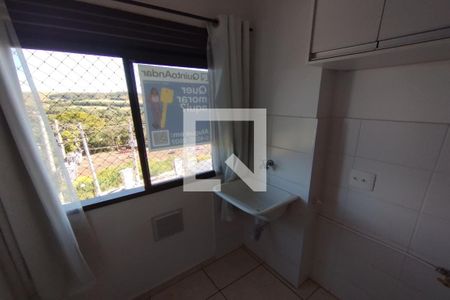 Cozinha - Lavanderia de apartamento para alugar com 2 quartos, 43m² em Jardim Santa Cecilia - Bonfim Paulista, Ribeirão Preto