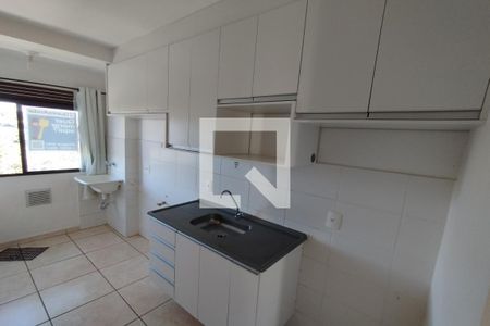 Cozinha - Lavanderia de apartamento para alugar com 2 quartos, 43m² em Jardim Santa Cecilia - Bonfim Paulista, Ribeirão Preto
