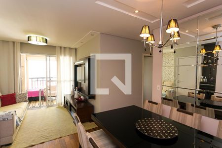Sala  de apartamento à venda com 3 quartos, 84m² em Jardim Monte Kemel, São Paulo