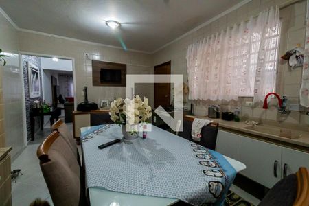 Cozinha de casa à venda com 3 quartos, 153m² em Vila Palmares, Santo André