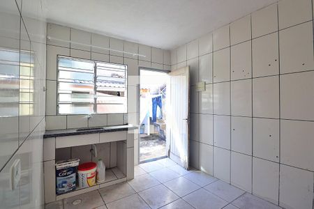Cozinha de casa para alugar com 1 quarto, 38m² em Utinga, Santo André