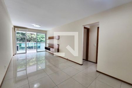 Sala de apartamento à venda com 3 quartos, 108m² em Humaitá , Rio de Janeiro