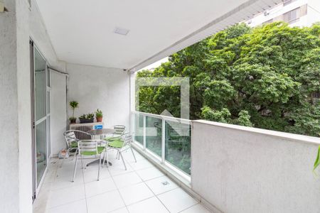 Varanda da Sala de apartamento à venda com 3 quartos, 108m² em Humaitá , Rio de Janeiro