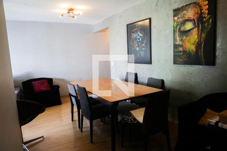  Sala de Jantar de apartamento à venda com 3 quartos, 102m² em Vila Bastos, Santo André