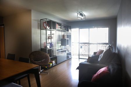 Sala de apartamento à venda com 3 quartos, 102m² em Vila Bastos, Santo André