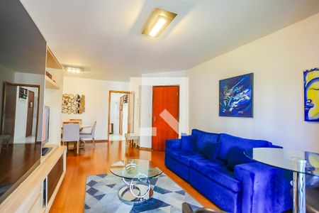 Sala de apartamento à venda com 3 quartos, 110m² em Chácara Agrindus, Taboão da Serra