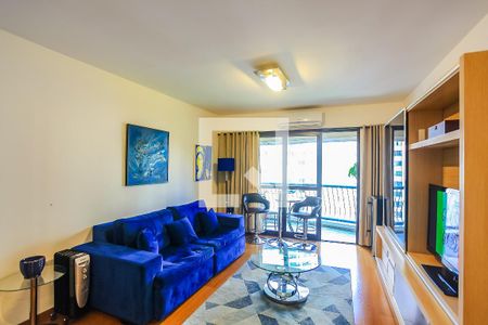 Sala de apartamento à venda com 3 quartos, 110m² em Chácara Agrindus, Taboão da Serra