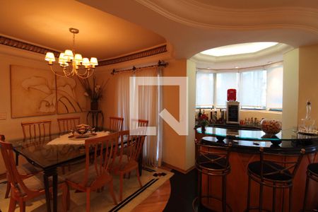 Sala de Jantar de apartamento à venda com 4 quartos, 250m² em Jardim Anália Franco, São Paulo