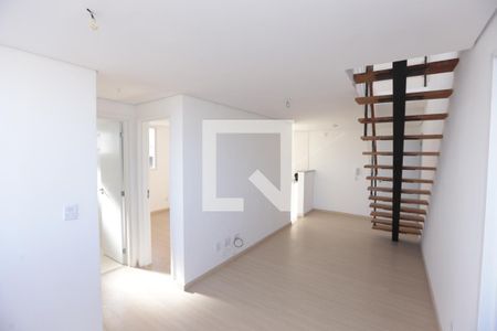 Sala de apartamento à venda com 3 quartos, 79m² em Inconfidentes, Contagem