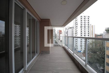 Varanda de apartamento à venda com 1 quarto, 50m² em Jardins, São Paulo