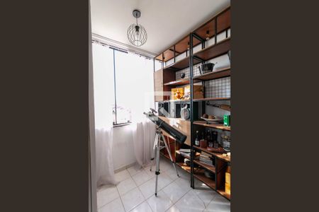 Varanda da Sala de apartamento à venda com 4 quartos, 126m² em Vila Magnesita, Belo Horizonte