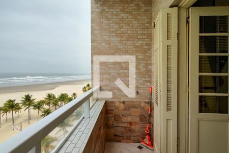 Sacada de apartamento para alugar com 1 quarto, 67m² em Guilhermina, Praia Grande