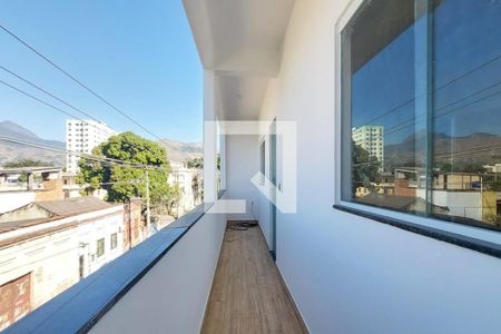 Varanda de apartamento para alugar com 1 quarto, 55m² em Piedade, Rio de Janeiro