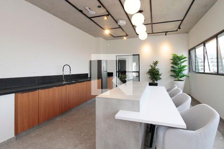 Studio para alugar com 22m², 1 quarto e sem vaga Studio para alugar com 22m², 1 quarto e sem vagaÁrea comum - Salão de festas