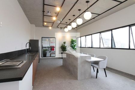 Studio para alugar com 22m², 1 quarto e sem vaga Studio para alugar com 22m², 1 quarto e sem vagaÁrea comum - Salão de festas