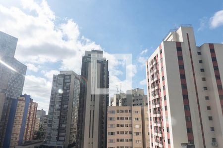 Studio para alugar com 22m², 1 quarto e sem vaga Studio para alugar com 22m², 1 quarto e sem vagaVista da Sacada