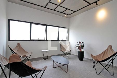 Studio para alugar com 22m², 1 quarto e sem vaga Studio para alugar com 22m², 1 quarto e sem vagaÁrea comum - Salão de festas