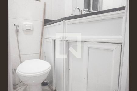 Banheiro de kitnet/studio à venda com 1 quarto, 24m² em Centro, Niterói