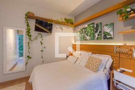 Suíte de apartamento para alugar com 1 quarto, 80m² em Centro, Florianópolis