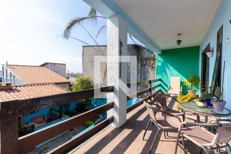 Varanda da Sala de casa à venda com 4 quartos, 320m² em Parque Cruzeiro do Sul, São Paulo