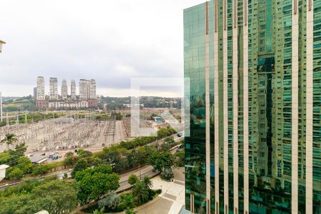 Sala - Vista de apartamento à venda com 2 quartos, 72m² em Brooklin, São Paulo