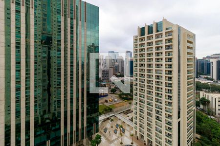 Sala - Vista de apartamento à venda com 2 quartos, 72m² em Brooklin, São Paulo