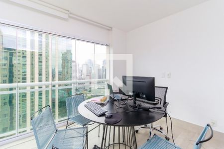 Sala - Varanda de apartamento à venda com 2 quartos, 72m² em Brooklin, São Paulo