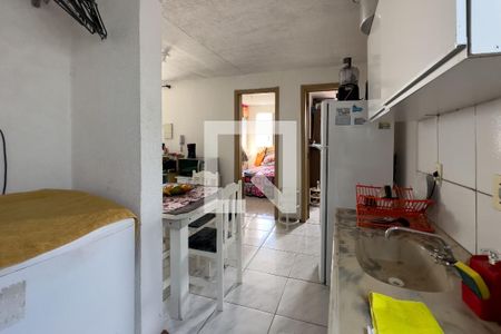 Sala/Cozinha de apartamento à venda com 2 quartos, 45m² em São José, Porto Alegre