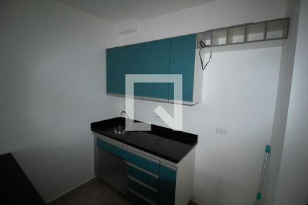 Cozinha de kitnet/studio à venda com 1 quarto, 32m² em Mirandópolis, São Paulo