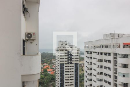 Varanda - Vista de apartamento à venda com 2 quartos, 76m² em Recreio dos Bandeirantes, Rio de Janeiro