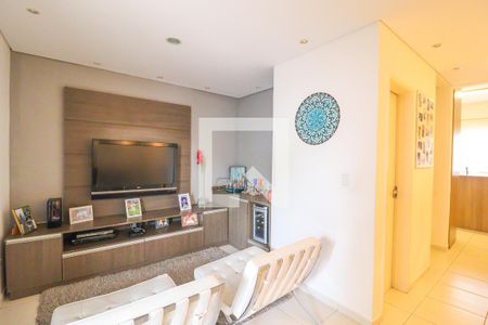 Sala de casa de condomínio para alugar com 3 quartos, 111m² em Jardim Carolina, Jundiaí