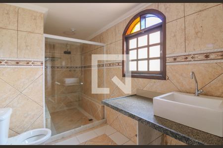 Suíte Master - Banheiro de casa de condomínio à venda com 2 quartos, 160m² em Vargem Pequena, Rio de Janeiro