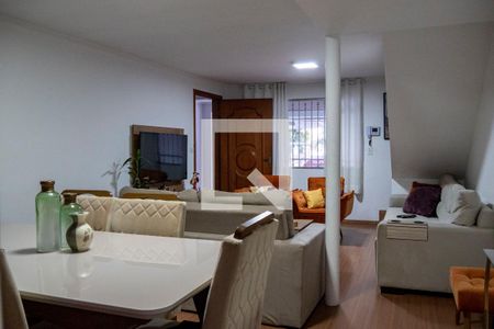 Sala de casa à venda com 4 quartos, 220m² em Vila Camilópolis, Santo André