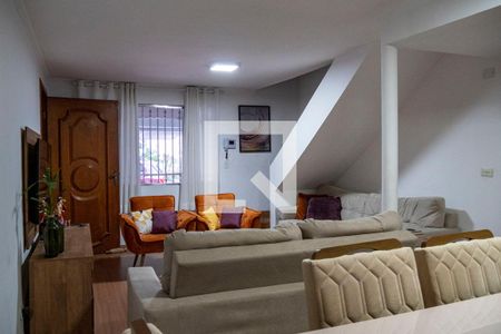 Sala de casa à venda com 4 quartos, 220m² em Vila Camilópolis, Santo André